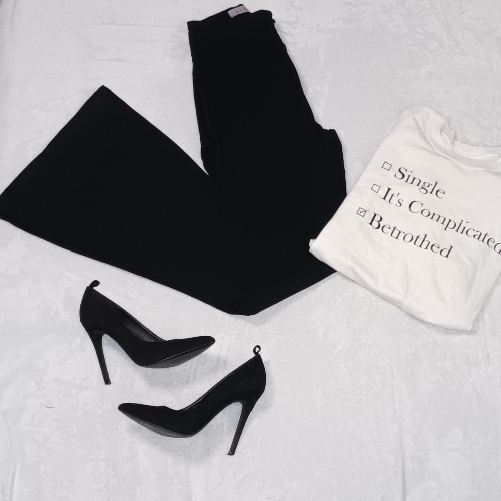 Black Bell Bottoms